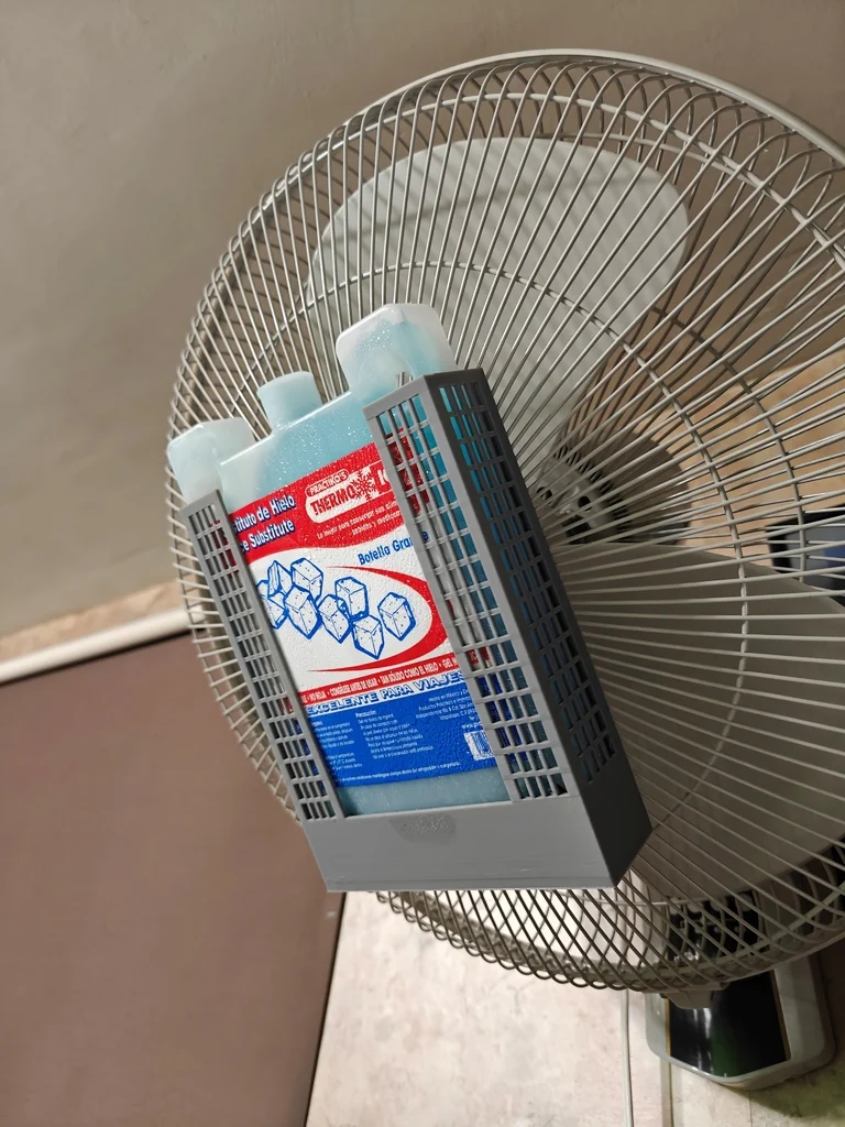 Ice Pack Holder for Fan