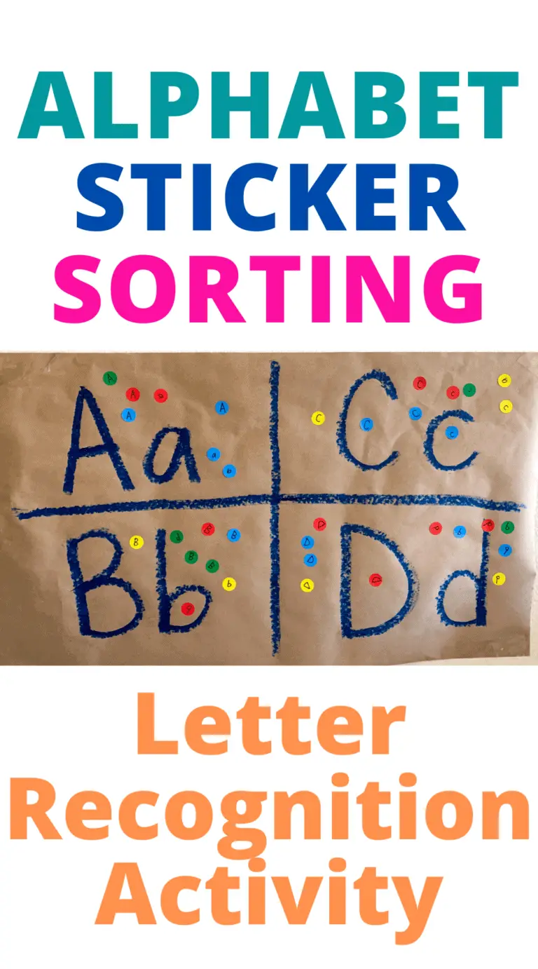  Alphabet Sticker Sorting