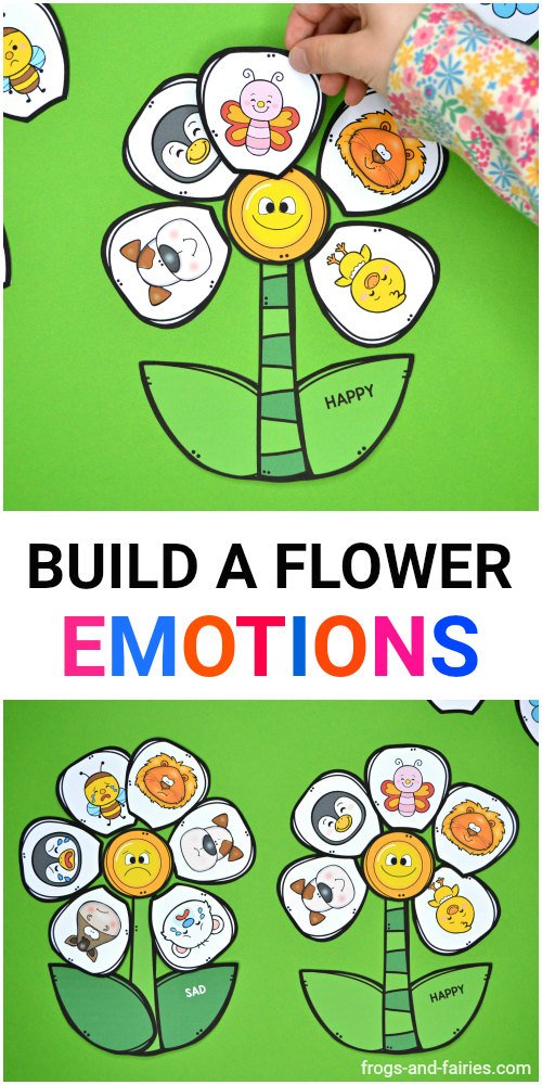 Build a Flower Emotions Match
