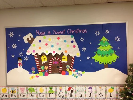 Have A Sweet Christmas! Bulletin Board