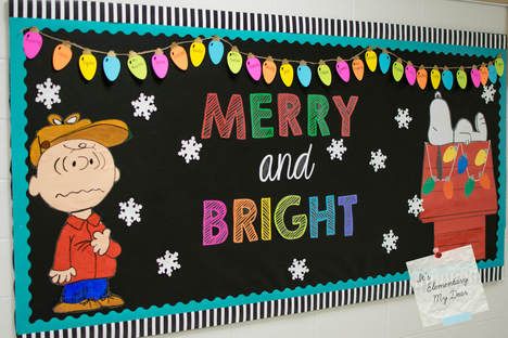 Merry and Bright! Bulletin Board