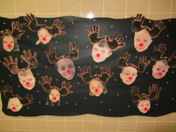 Santa's Little Helpers Bulletin Board