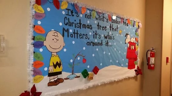 It's Not What's Under the Christmas Tree Bulletin Board