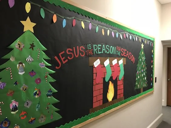 Jesus Is the Reason for the Season Bulletin Board