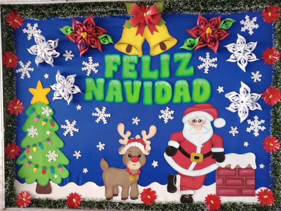 Feliz Navidad Bulletin Board