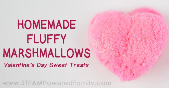 home-made fluffy marshmallows
