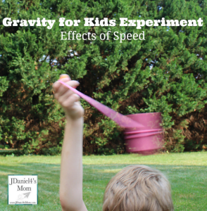 gravity experiments for 8th grade