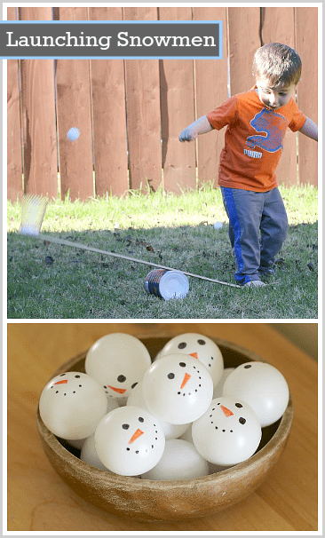 Launching Ping Pong Balls with a Lever