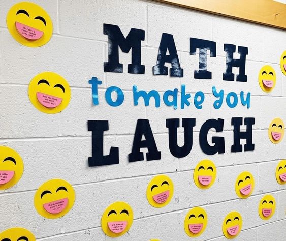 "Math To Make You Laugh" Bulletin Board