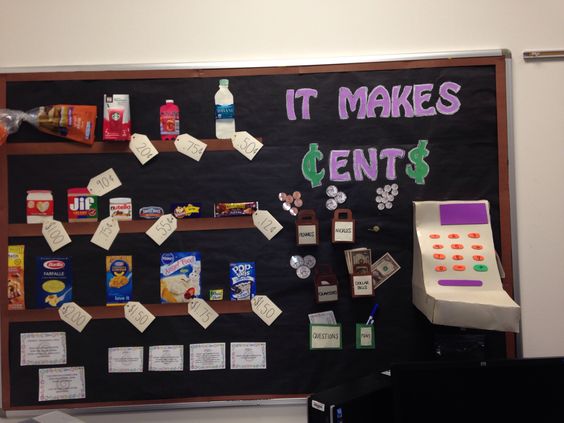 It Make Cents Bulletin Board