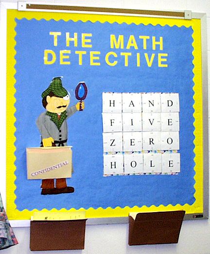 The Math Detective Bulletin Board