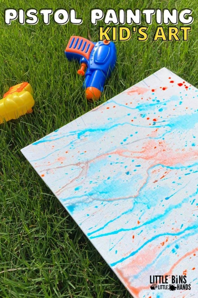 Water Gun Painting