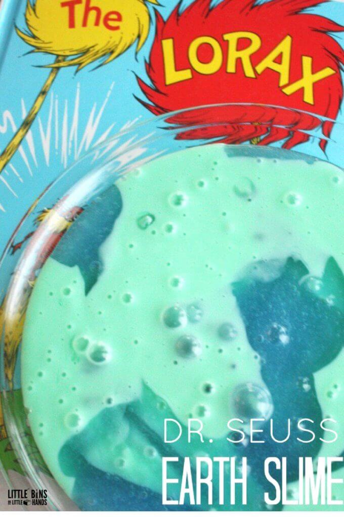 The Lorax Earth Day Slime Activity