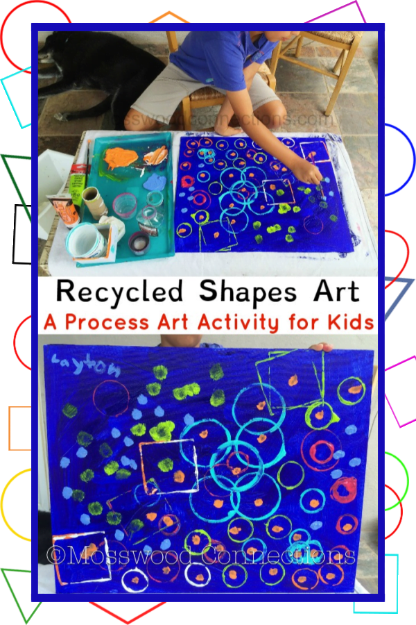 Recycled Shapes Art