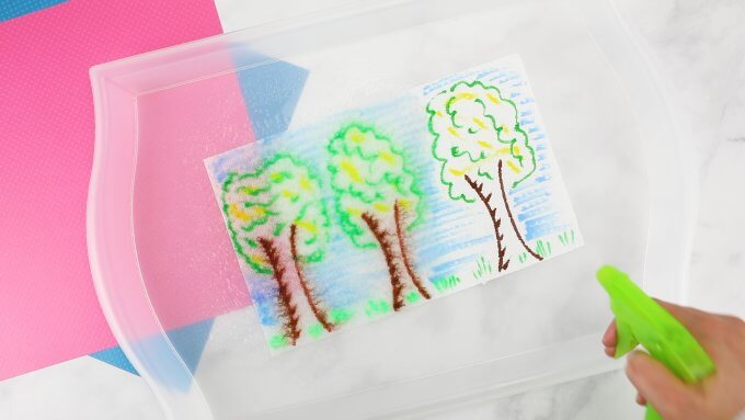 Cool Paper Towel Art For Kids