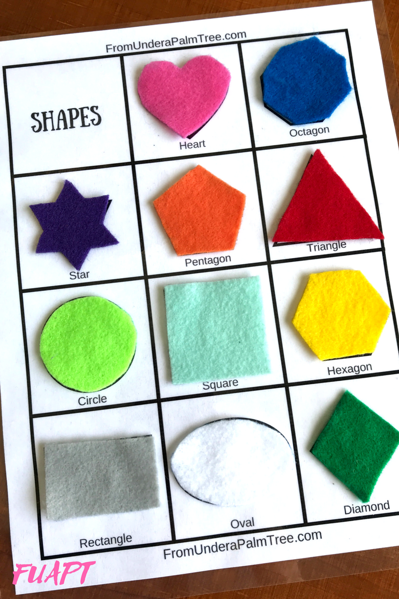 Shape Recognition Activity