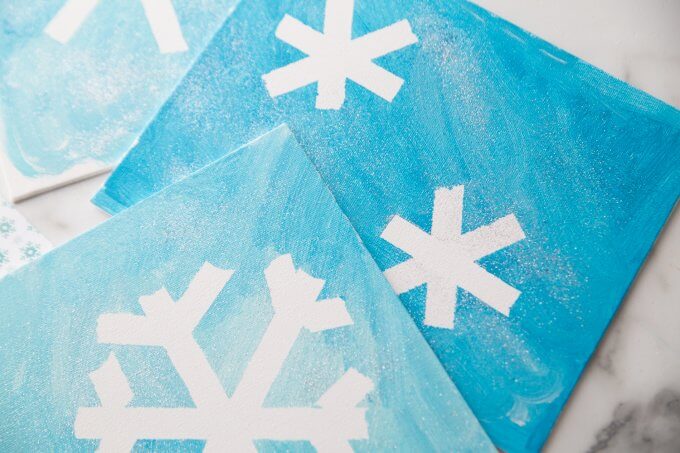 Snowflake Art for Preschool