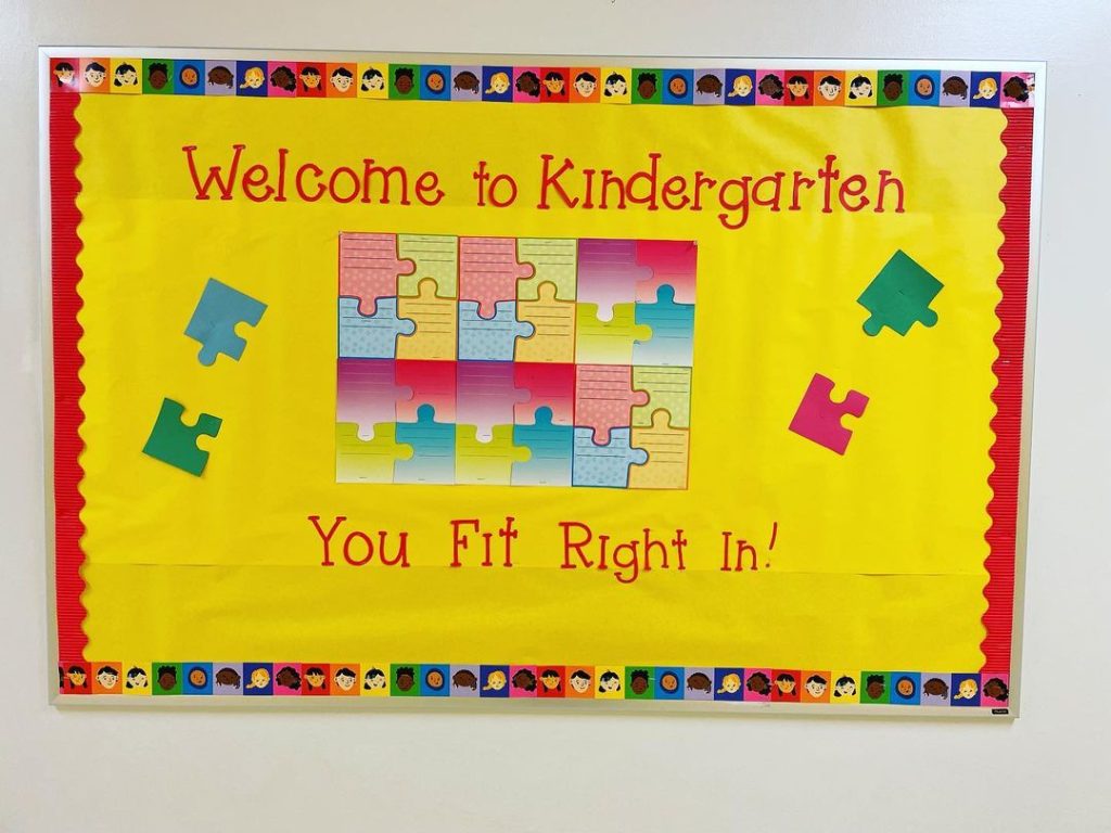 "You Fit Right In" Bulletin Board