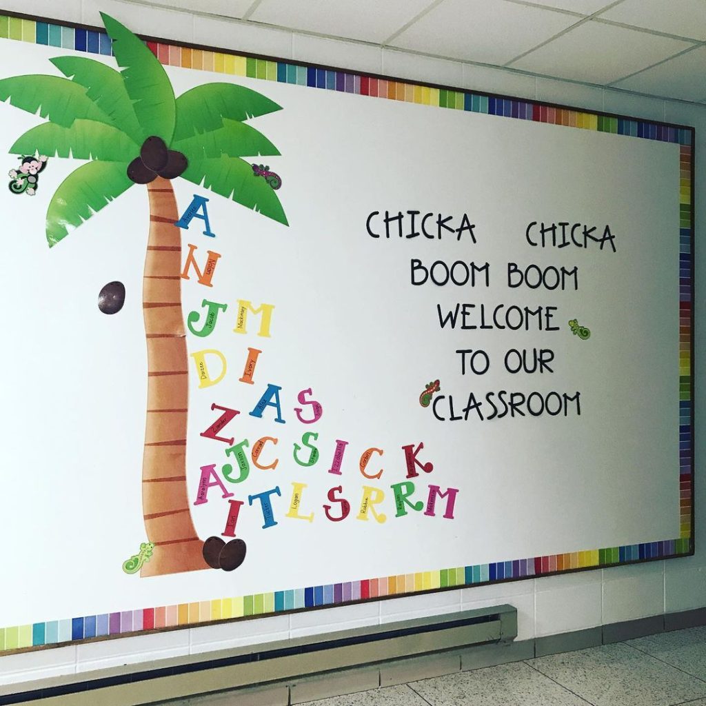 "Chicka Chicka Boom!" Bulletin Board