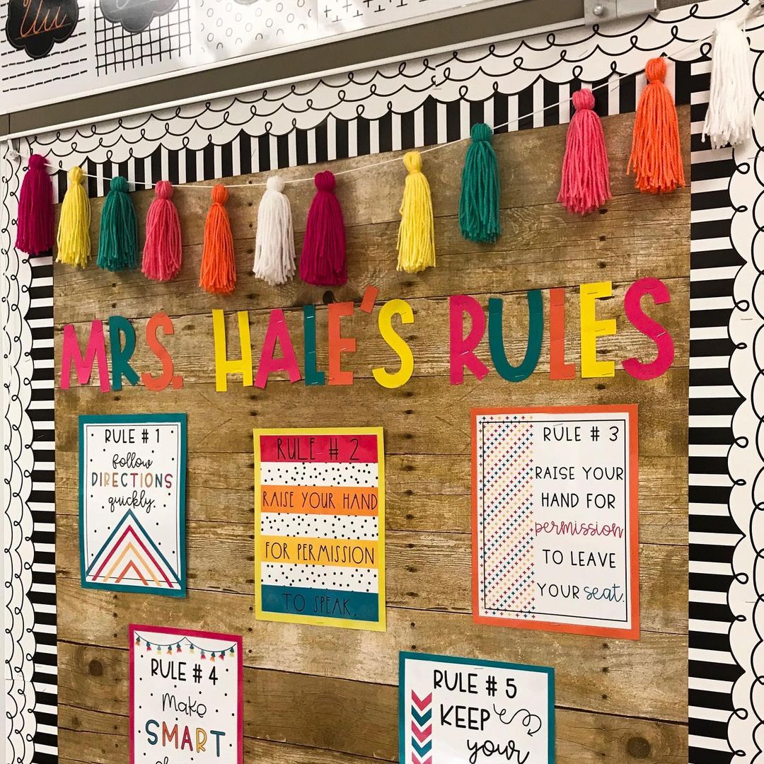 Boho Bulletin Board" Bulletin Board