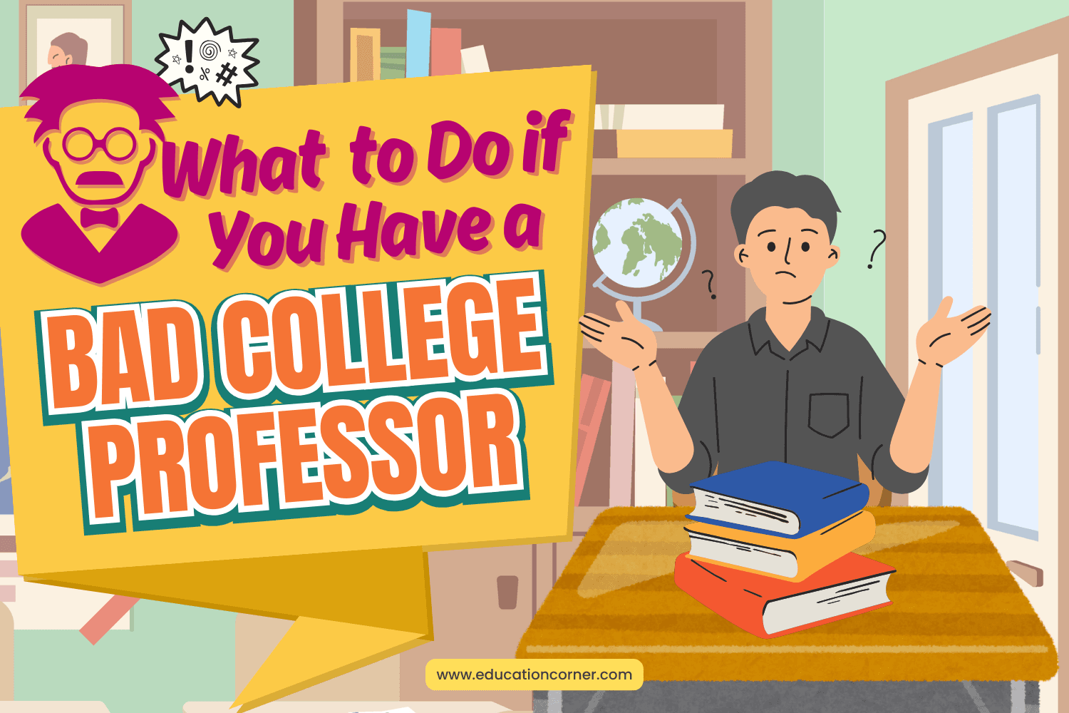 What to Do If You Have a Bad College Professor