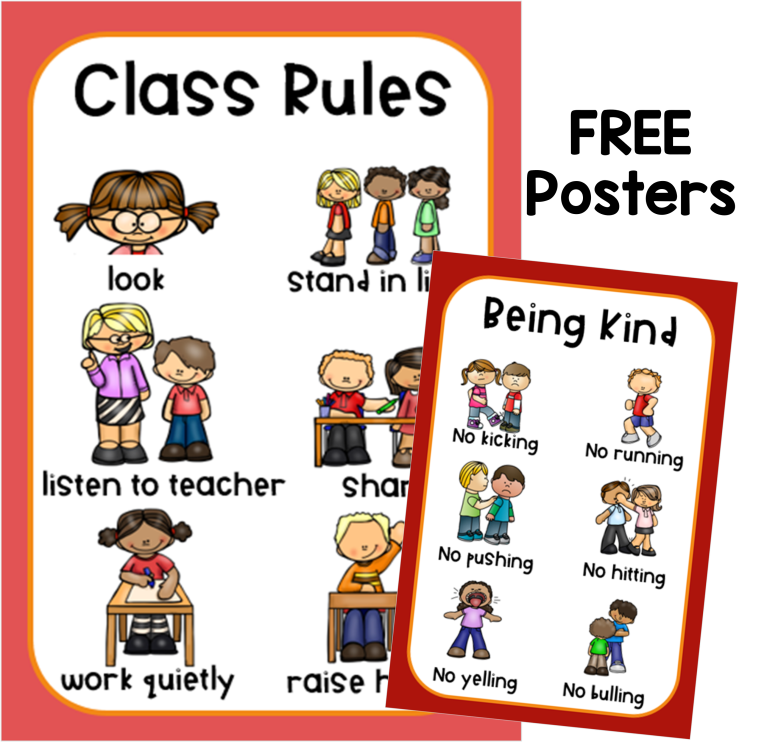  Class Rules Poster