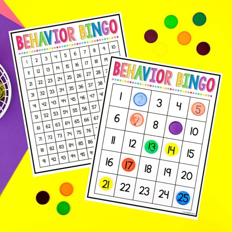 Behavior Bingo