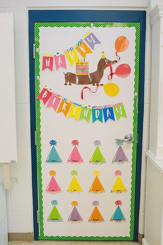 Birthday Hat Bulletin-Board