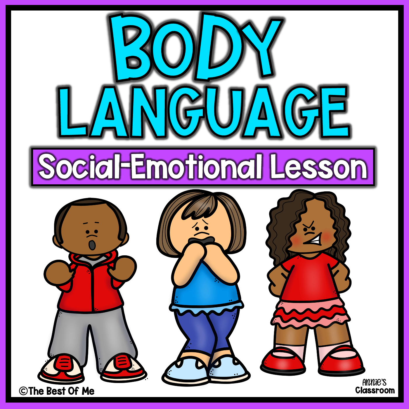  Body Language Social Emotional Learning Activity