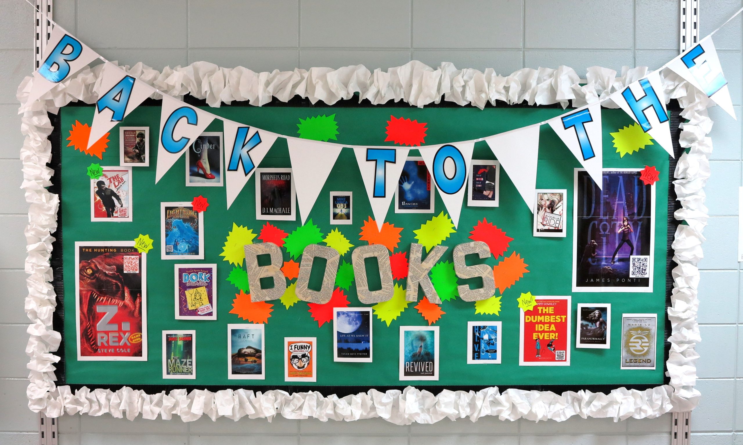 "Back to the Books" Bulletin Board