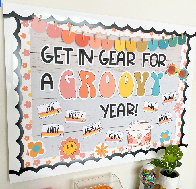 Groovy Bulletin Board