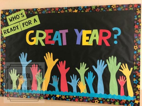 "Who's Ready For A Great Year?" Bulletin Board