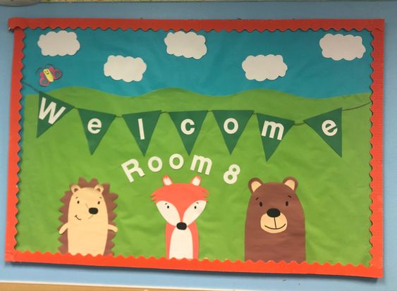 "Welcome" Bulletin Board