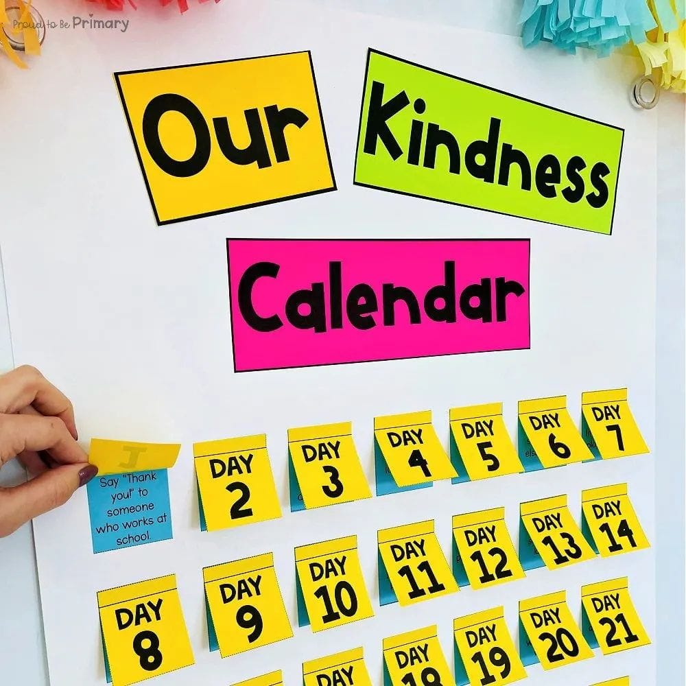  Kindness Calendar