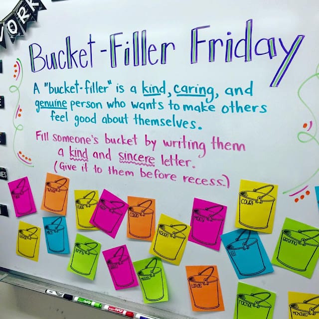 The Bucket Filler Board