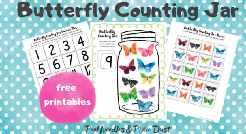 Butterfly Counting Jar