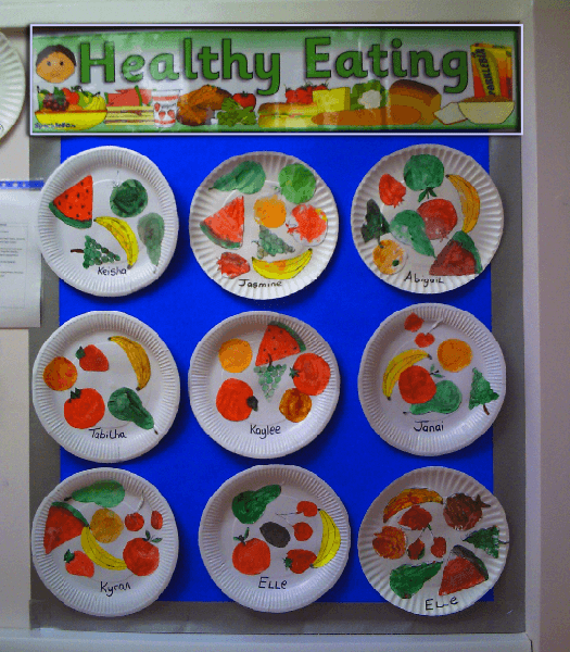 Healthy Eating Collage