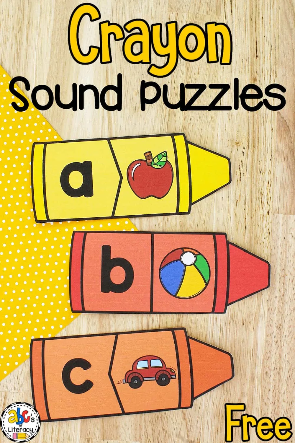 Crayon Beginning Sound Puzzles