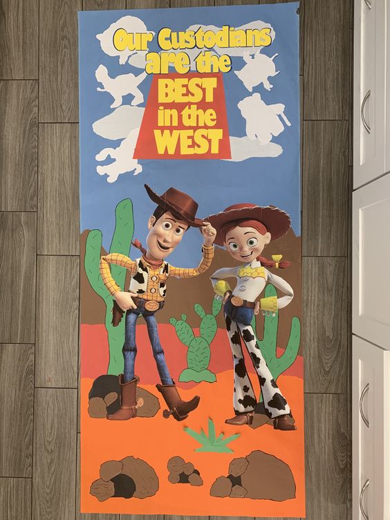 A Toy Story Adventure with Woody and Jessie