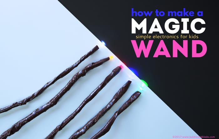 Creating a Light-Up Magic Wand with Simple Electronic