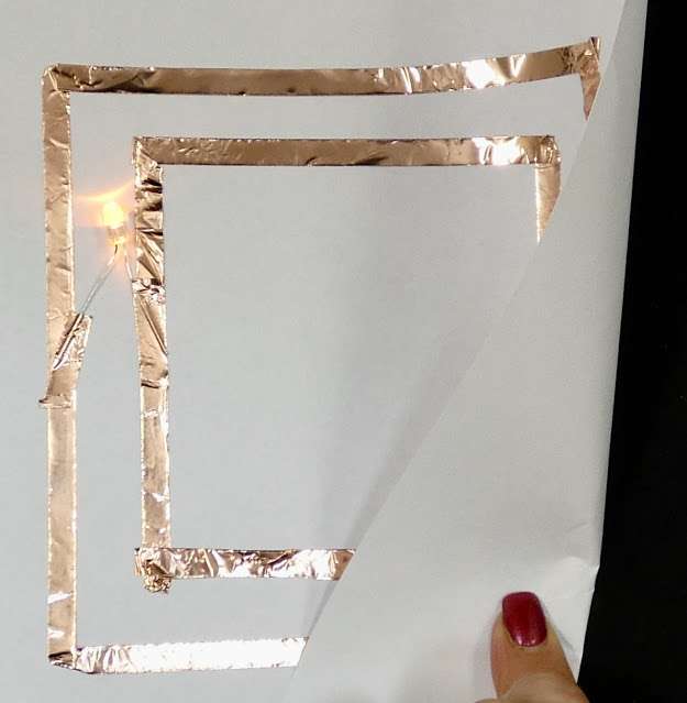 Paper Circuits with Copper Tape