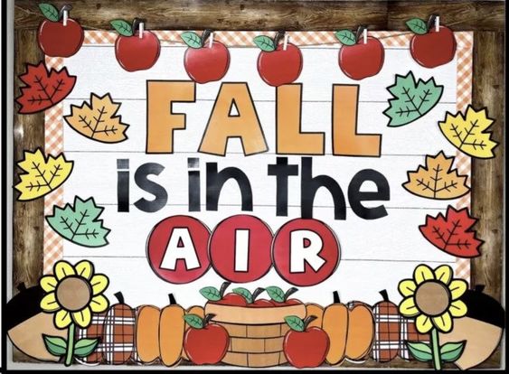 "Fall Is In The Air" Bulletin Board