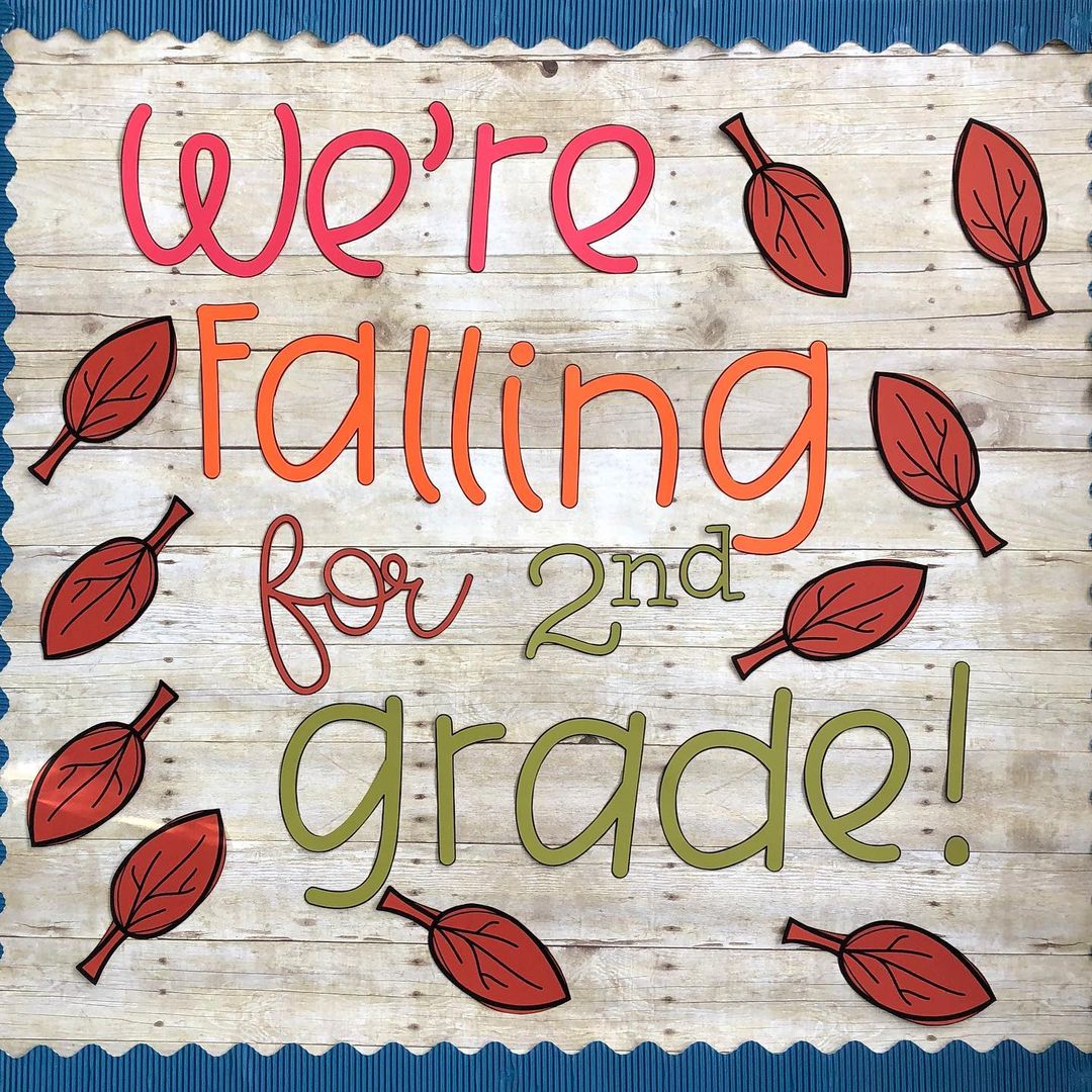 "We're Falling For" Bulletin Board