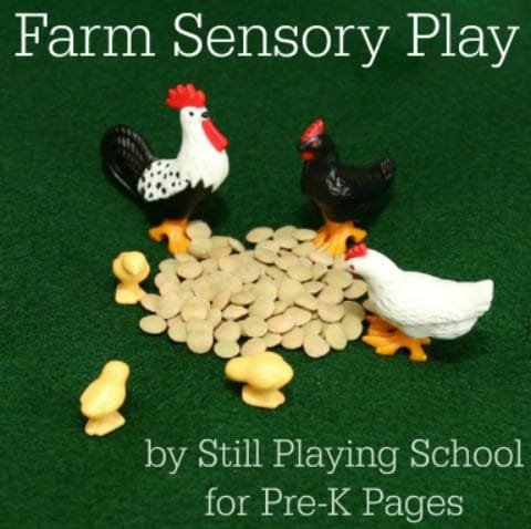 Farm Small World Sensory Play