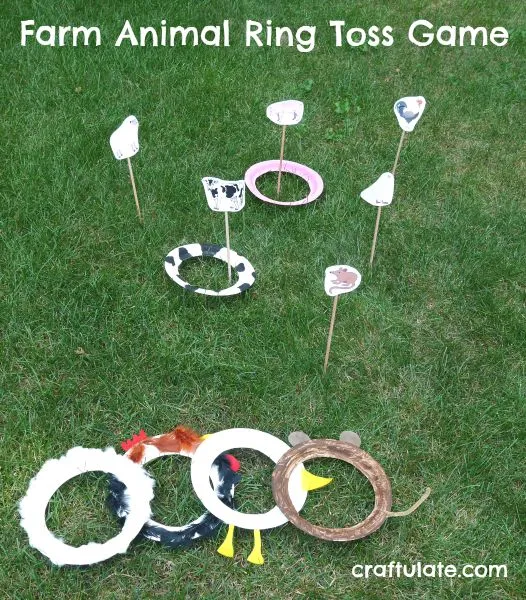 Farm Animal Ring Toss