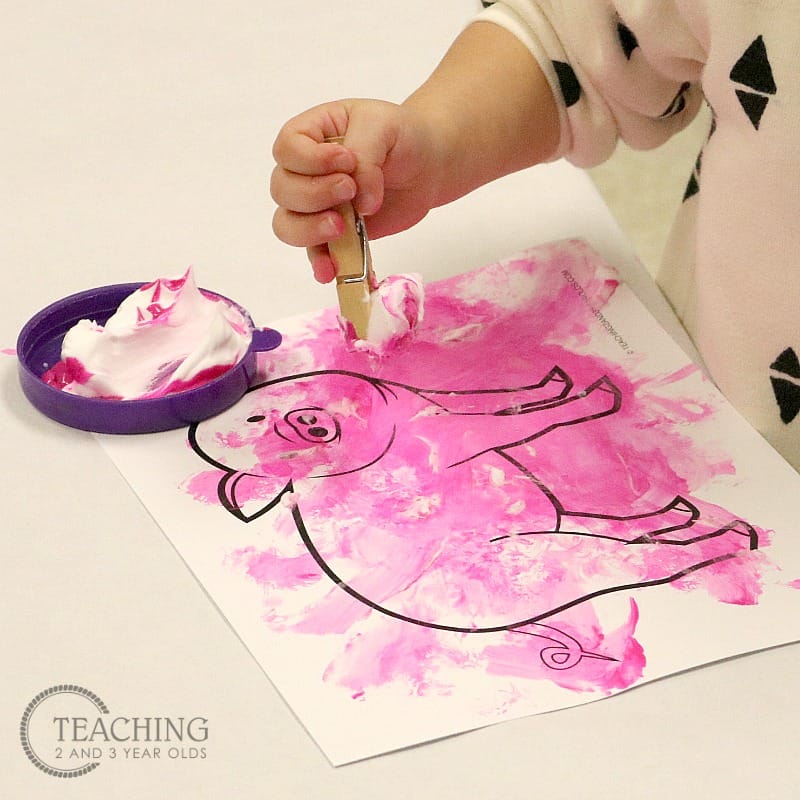 Pig Painting Craft