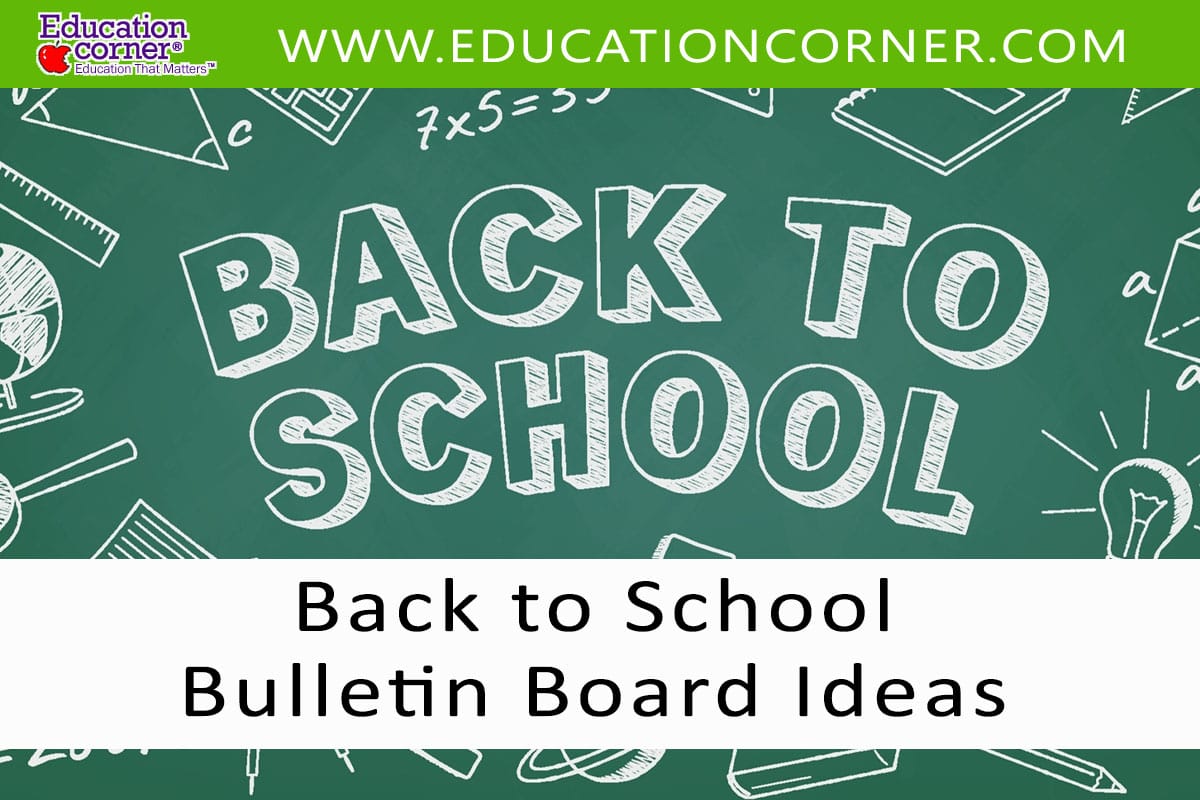 Back to school bulletin board ideas