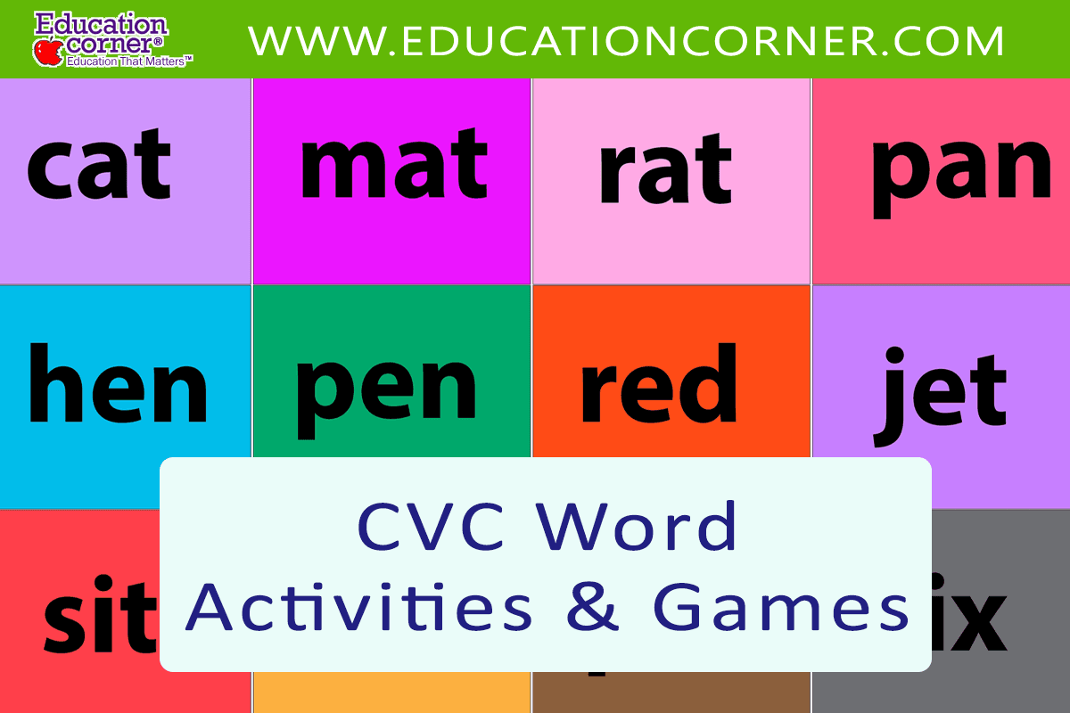 CVC word activities