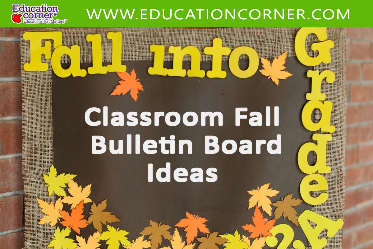 fall bulletin board ideas