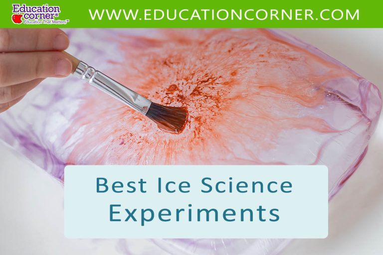 experiments to do with ice